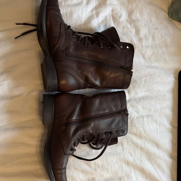 Steve Madden Troopa Lace-Up Boots - Picture 6 of 10